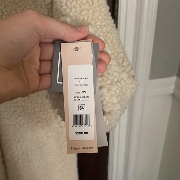 BCBGeneration Teddy Patch Pocket Coat - Picture 2 of 3